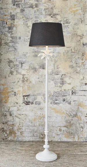 Casablanca Floor Lamp Base White- Base Only by Emac & Lawton, a Lighting for sale on Style Sourcebook
