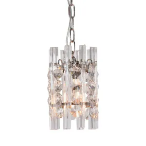 Monza Chandelier Nickel by Florabelle Living, a Chandeliers for sale on Style Sourcebook