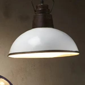 Napier Ceiling Pendant Old White by Florabelle Living, a Pendant Lighting for sale on Style Sourcebook