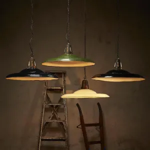 Zetland Ceiling Pendant Large Old White by Florabelle Living, a Pendant Lighting for sale on Style Sourcebook