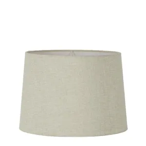Linen Drum Lamp Shade Large Light Natural by Florabelle Living, a Lamp Shades for sale on Style Sourcebook