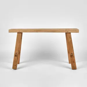 Medium timber vintage Bench Natural by Florabelle Living, a Lighting for sale on Style Sourcebook