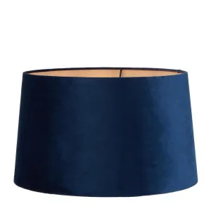 Velvet Drum Lamp Shade XL Royal Blue by Florabelle Living, a Lamp Shades for sale on Style Sourcebook