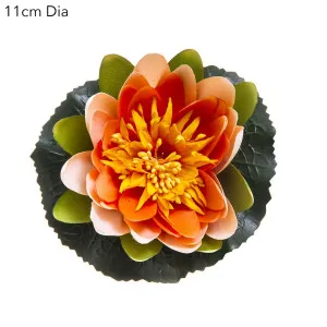 Floating Waterlily 11cm Peach by Florabelle Living, a Plants for sale on Style Sourcebook