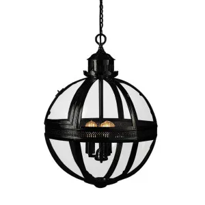 Saxon Ceiling Pendant Large Black by Emac & Lawton, a Plants for sale on Style Sourcebook