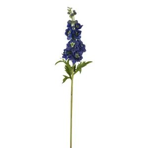 Delphinium Flower Real Touch Stem 70cm Dark Blue by Florabelle Living, a Plants for sale on Style Sourcebook