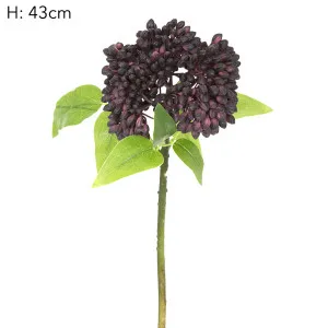 Berry Stem 43cm Purple by Florabelle Living, a Plants for sale on Style Sourcebook