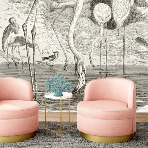 Ladies Who Lunch Wallpaper by Florabelle Living, a Artwork & Wall Decor for sale on Style Sourcebook