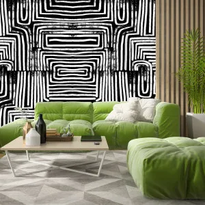 Tribal Dance Wallpaper by Florabelle Living, a Artwork & Wall Decor for sale on Style Sourcebook