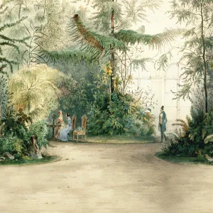 Winter Garden Wallpaper by Florabelle Living, a Artwork & Wall Decor for sale on Style Sourcebook