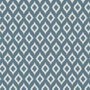 Blue Mosaic Wallpaper by Florabelle Living, a Artwork & Wall Decor for sale on Style Sourcebook