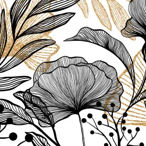 Gold Rush Wallpaper by Florabelle Living, a Artwork & Wall Decor for sale on Style Sourcebook