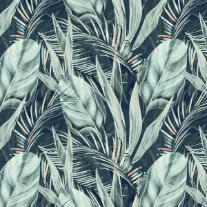 Jungle Leaves Wallpaper by Florabelle Living, a Artwork & Wall Decor for sale on Style Sourcebook