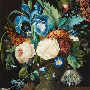 Queen lris Wallpaper by Florabelle Living, a Artwork & Wall Decor for sale on Style Sourcebook