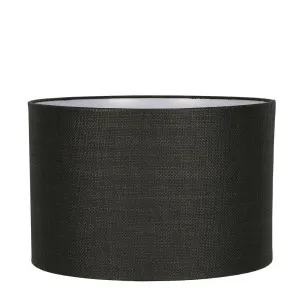 Java Cylinder Lamp Shade Black XL by Florabelle Living, a Lamp Shades for sale on Style Sourcebook