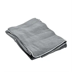 Slip Cover Only - Noosa Hamptons Ottoman Grey W/White Piping by Florabelle Living, a Sofas for sale on Style Sourcebook