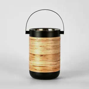 Plantation Wine Cooler Black & Rattan by Florabelle Living, a Barware for sale on Style Sourcebook