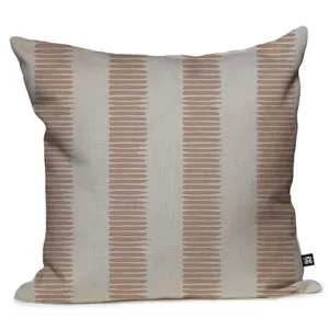 Fence Line Cushion - Cashmere by Grace Garrett, a Cushions, Decorative Pillows for sale on Style Sourcebook