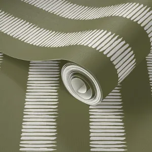 Fence Line Reverse Wallpaper - Saratonga by Grace Garrett, a Wallpaper for sale on Style Sourcebook