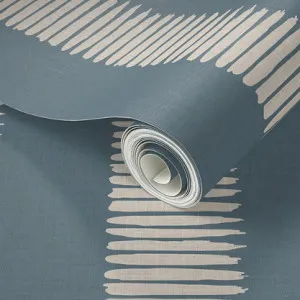 Fence Line Reverse Wallpaper - Wayfairer by Grace Garrett, a Wallpaper for sale on Style Sourcebook