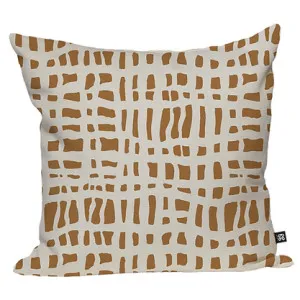 Garden Lattice Cushion - Rusty Nail by Grace Garrett, a Cushions, Decorative Pillows for sale on Style Sourcebook