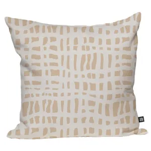Garden Lattice Cushion - Sand by Grace Garrett, a Cushions, Decorative Pillows for sale on Style Sourcebook