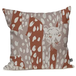Garden Safari Cushion - BURNT FIG by Grace Garrett, a Cushions, Decorative Pillows for sale on Style Sourcebook