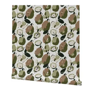 Macadamia Fabric - Olive by Grace Garrett, a Fabrics for sale on Style Sourcebook