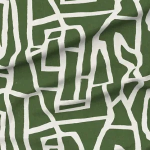 Wandering Vines Fabric - Greenhouse by Grace Garrett, a Fabrics for sale on Style Sourcebook