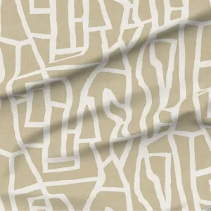 Wandering Vines Fabric - Miso by Grace Garrett, a Fabrics for sale on Style Sourcebook