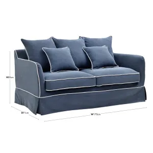 Noosa Hamptons 2 Seat Sofa Bed by OneWorld Collection, a Sofa Beds for sale on Style Sourcebook