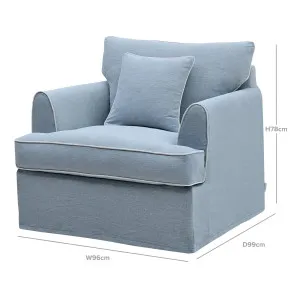 Byron Hamptons Armchair by OneWorld Collection, a Chairs for sale on Style Sourcebook