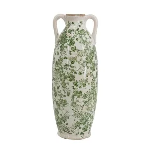 Cartel Flower Vase With Handles by OneWorld Collection, a Vases & Jars for sale on Style Sourcebook