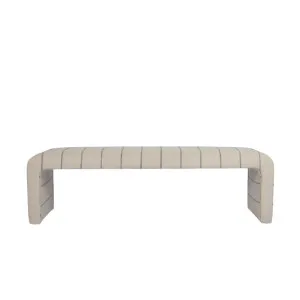 Southport Bench Navy Stripe by OneWorld Collection, a Benches for sale on Style Sourcebook