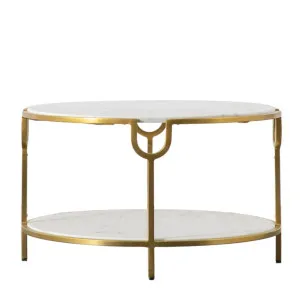 Weston Coffee Table White Marble by OneWorld Collection, a Coffee Table for sale on Style Sourcebook