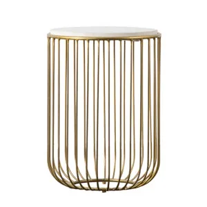 Riley Side Table Gold by OneWorld Collection, a Coffee Table for sale on Style Sourcebook