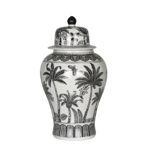 Plantation Temple Jar Black by OneWorld Collection, a Vases & Jars for sale on Style Sourcebook