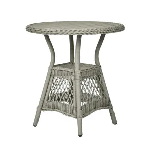 Marco Aluminium Synthetic Wicker Table Grey -Outdoor by OneWorld Collection, a Outdoor Furniture for sale on Style Sourcebook