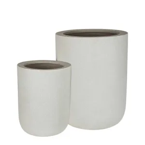 An Phu Planter Set of 2 Cream by OneWorld Collection, a Plant Holders for sale on Style Sourcebook