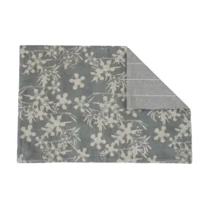 Myrtle Placemat Slate Set of 4 by OneWorld Collection, a Kitchenware for sale on Style Sourcebook