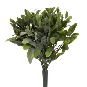 Flocked Sage Bush 26cm Green by OneWorld Collection, a Plants for sale on Style Sourcebook