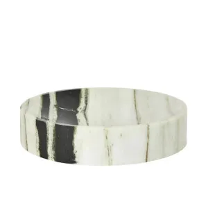 Solange Marble Bowl Black & White Large by OneWorld Collection, a Decorative Plates & Bowls for sale on Style Sourcebook