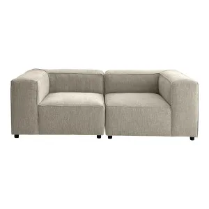 Barcelona 2-Seater Cream by OneWorld Collection, a Sofas for sale on Style Sourcebook