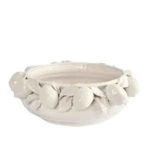 Blanca Lemon Bowl by OneWorld Collection, a Decorative Plates & Bowls for sale on Style Sourcebook