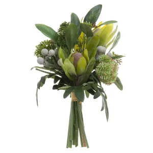 Eucalyptus Berry Bouquet 30cm Green by OneWorld Collection, a Plants for sale on Style Sourcebook