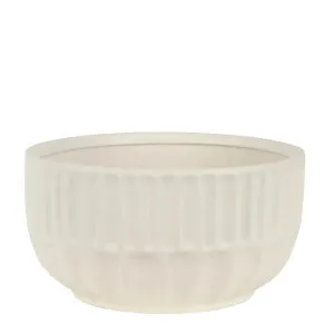 Kartun Ceramic Bowl Ivory by OneWorld Collection, a Decorative Plates & Bowls for sale on Style Sourcebook