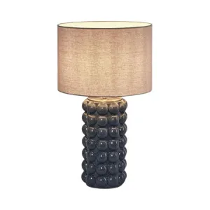 Condotti Blue Table Lamp & Shade by OneWorld Collection, a Table & Bedside Lamps for sale on Style Sourcebook