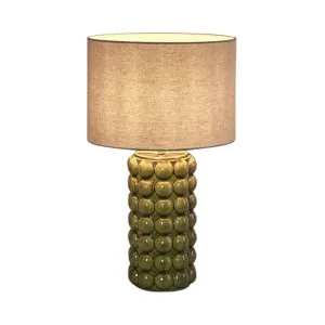 Condotti Green Table Lamp & Shade by OneWorld Collection, a Table & Bedside Lamps for sale on Style Sourcebook