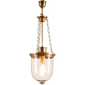 Ashford Ceiling Pendant Antique Brass by OneWorld Collection, a Pendant Lighting for sale on Style Sourcebook