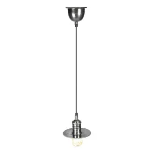Bistino Ceiling Pendant Small Silver by OneWorld Collection, a Pendant Lighting for sale on Style Sourcebook